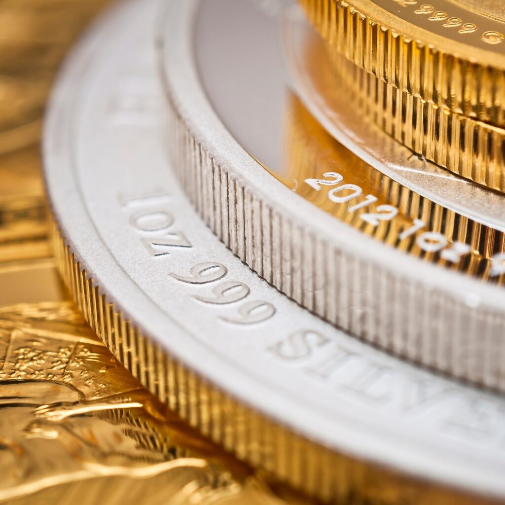 Gold und Silber